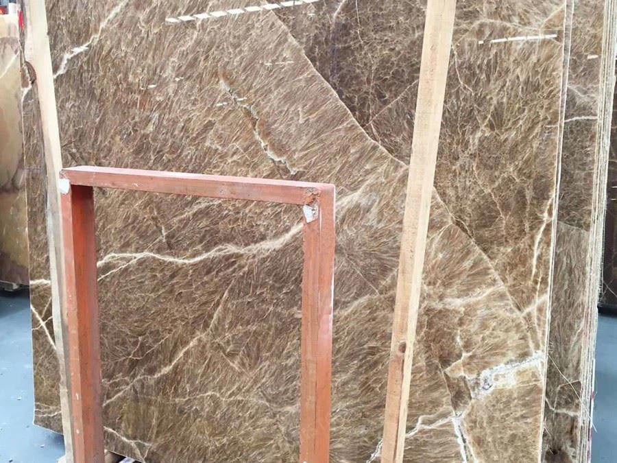 Brown Onyx Stone Slabs