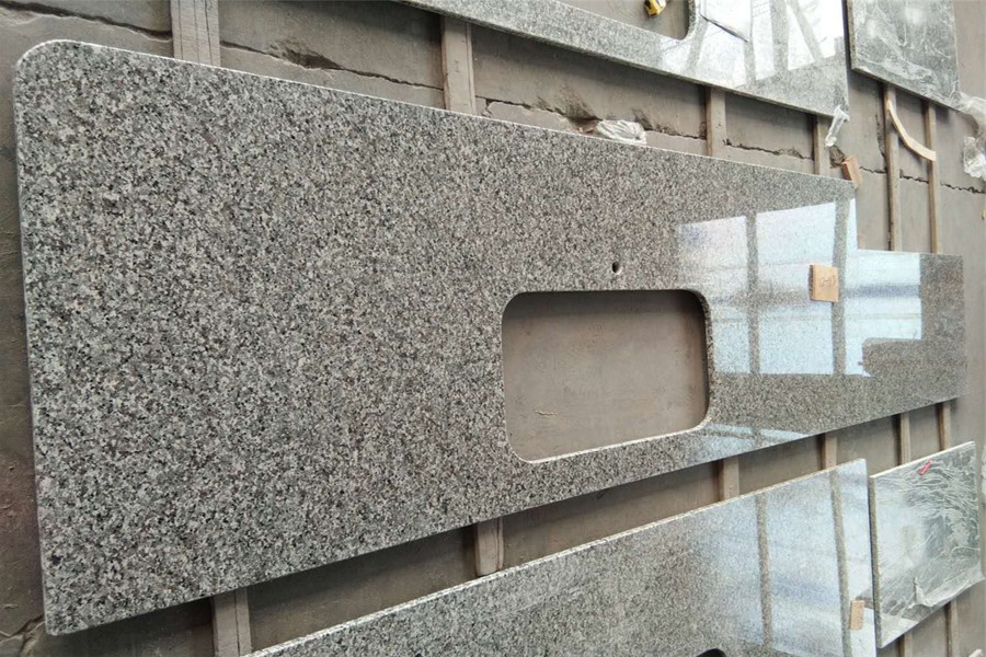 Swan Grey Granite Countertop Swan Grey Granite Countertop