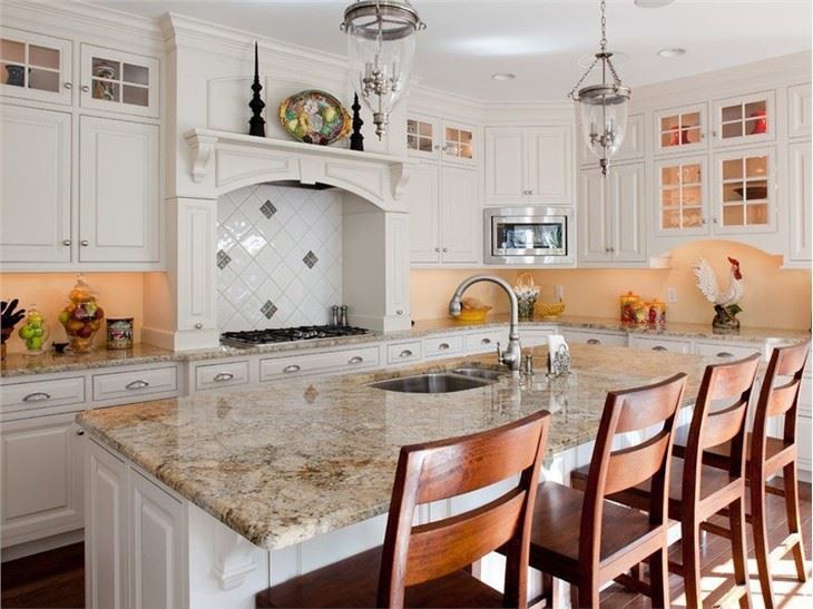 Golden Persa Granite For Kitchen
