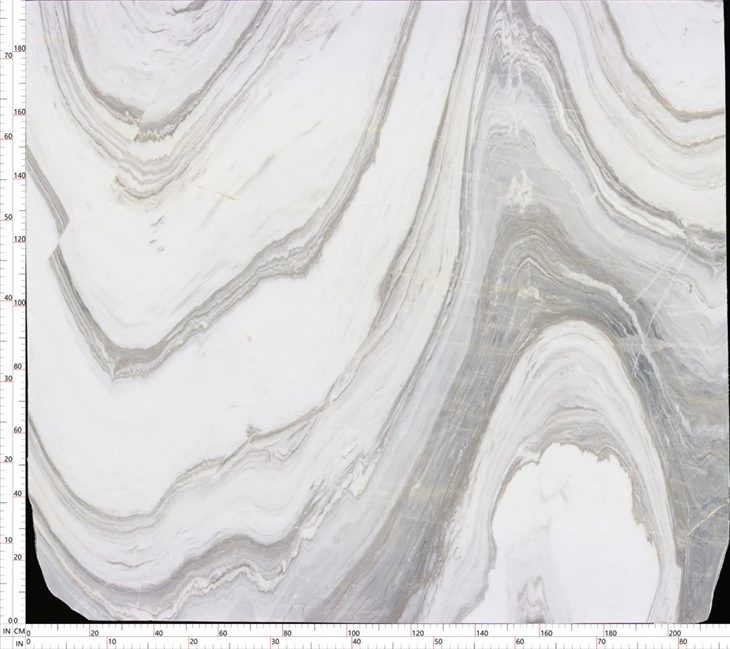 White Fusion Marble Slab